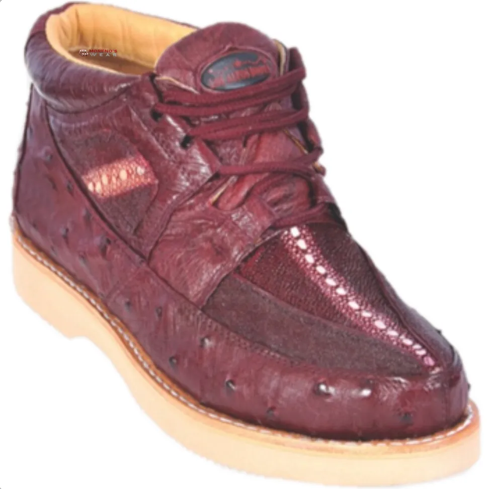 Men’s Los Altos Stingray With Ostrich Casual Shoes