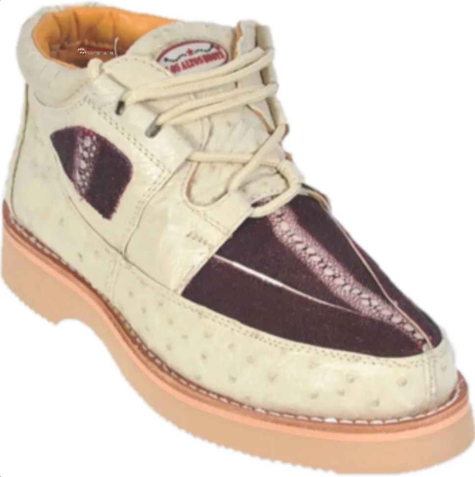Men’s Los Altos Stingray With Ostrich Casual Shoes