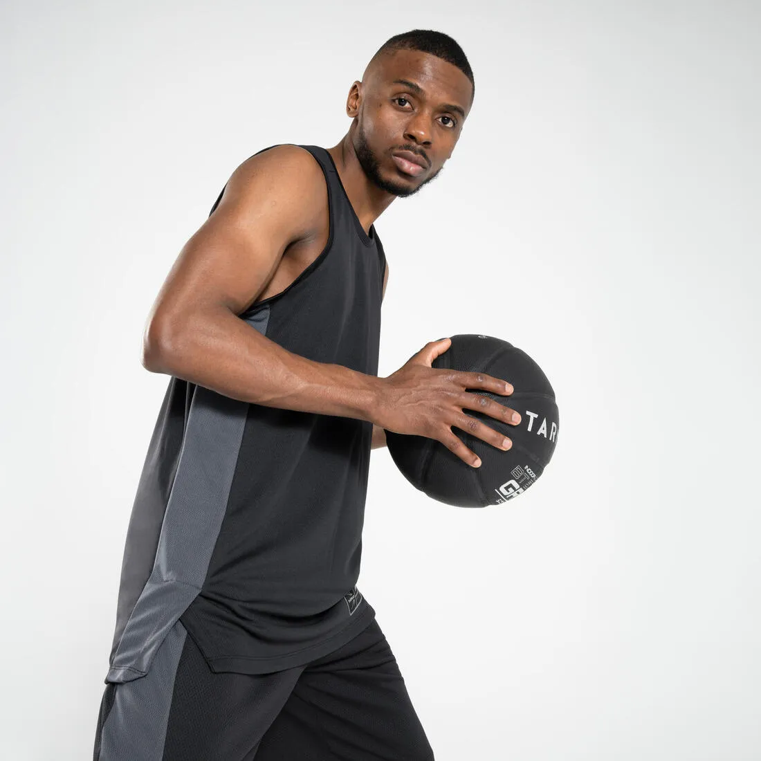 Men's Sleeveless Basketball Jersey T500
