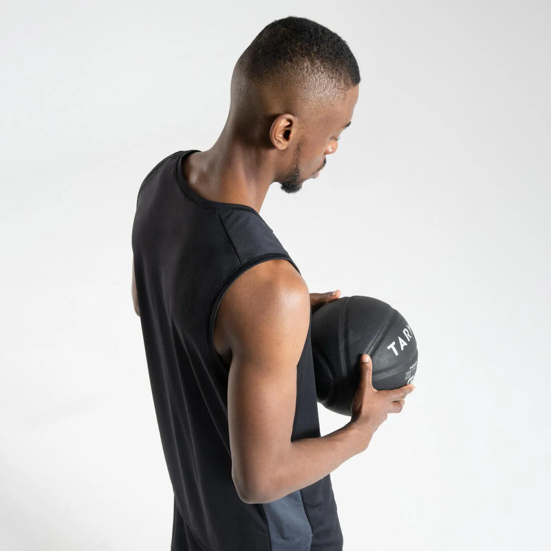 Men's Sleeveless Basketball Jersey T500