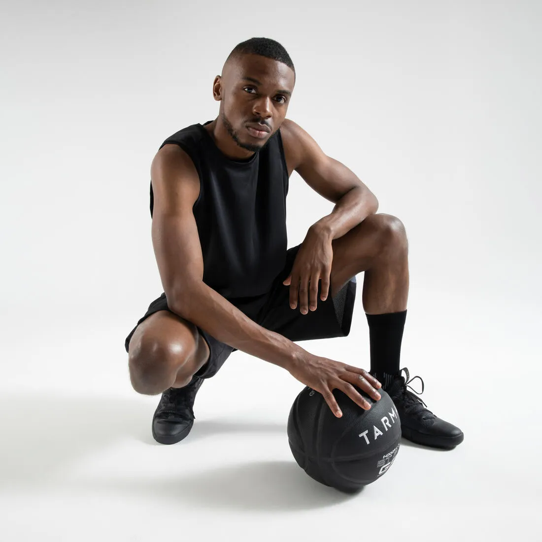 Men's Sleeveless Basketball Jersey T500