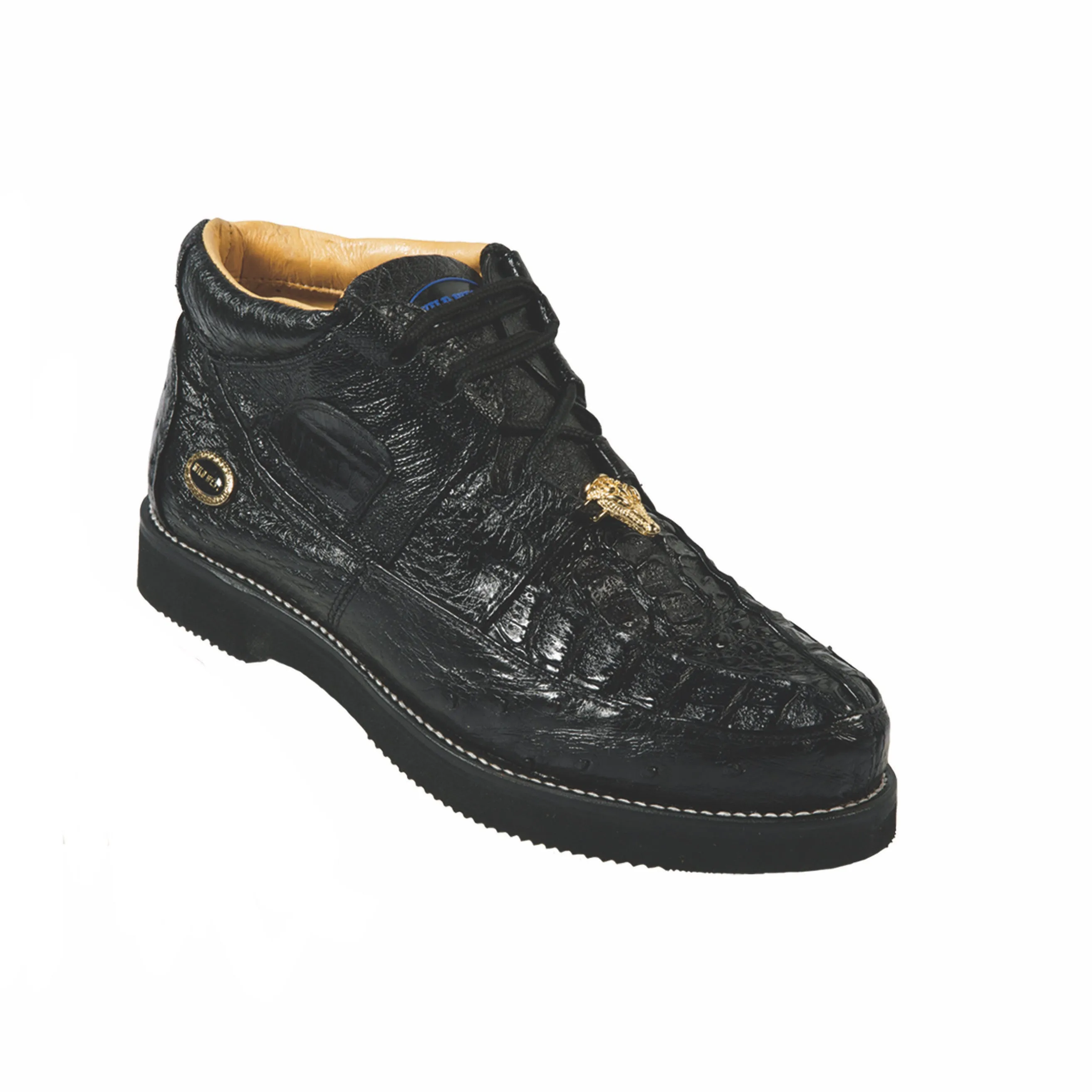 Men's Wild West Caiman With Ostrich Casual Shoes