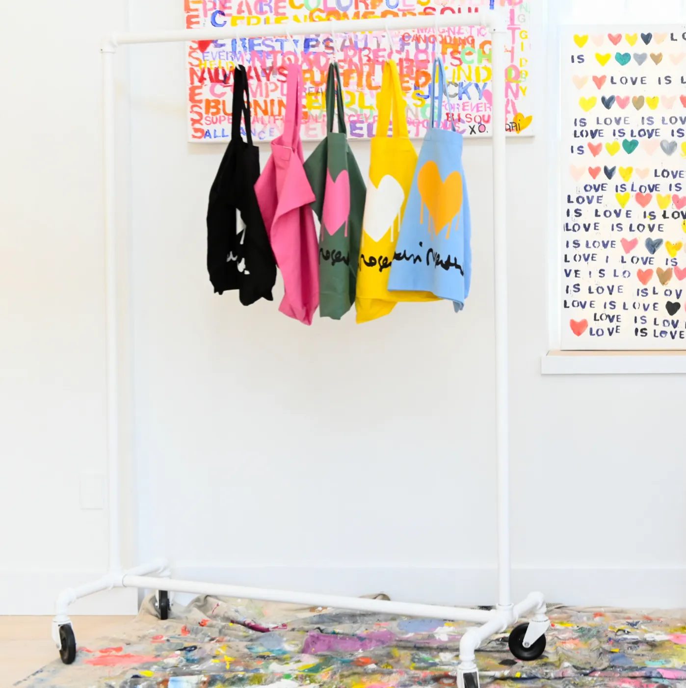 Merci Tote Black