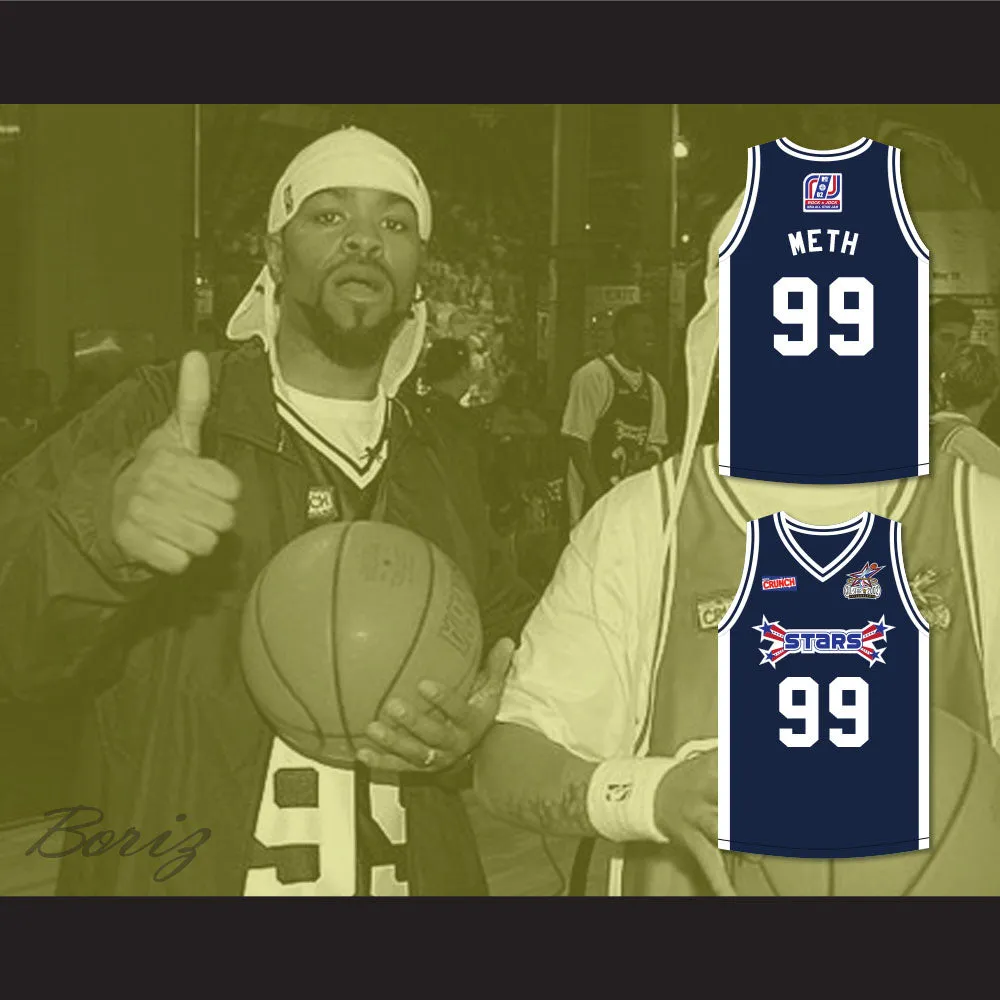 Method 'Meth' Man 99 Stars Basketball Jersey Rock N' Jock All Star Jam 2002