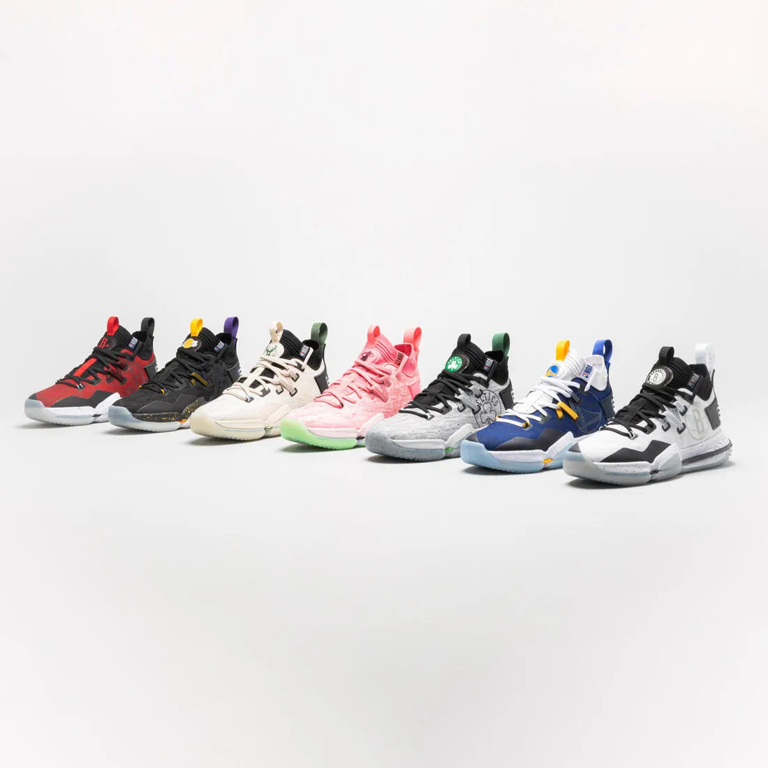 Mid-Rise Basketball Shoes SE900/NBA Los Angeles Lakers