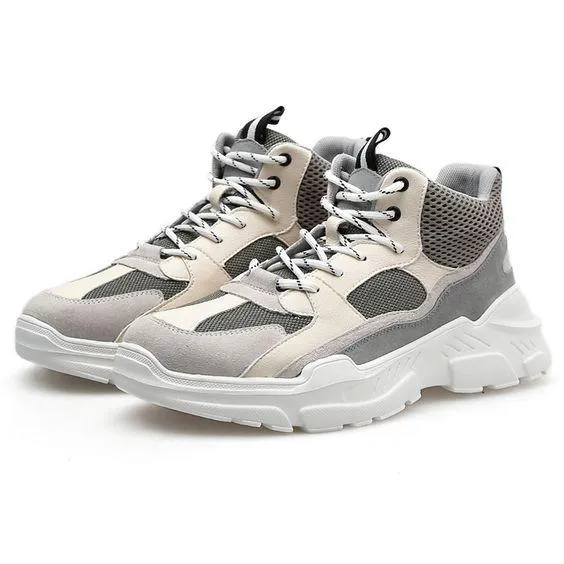 MID Trendy Color Block Sneaker Shoes