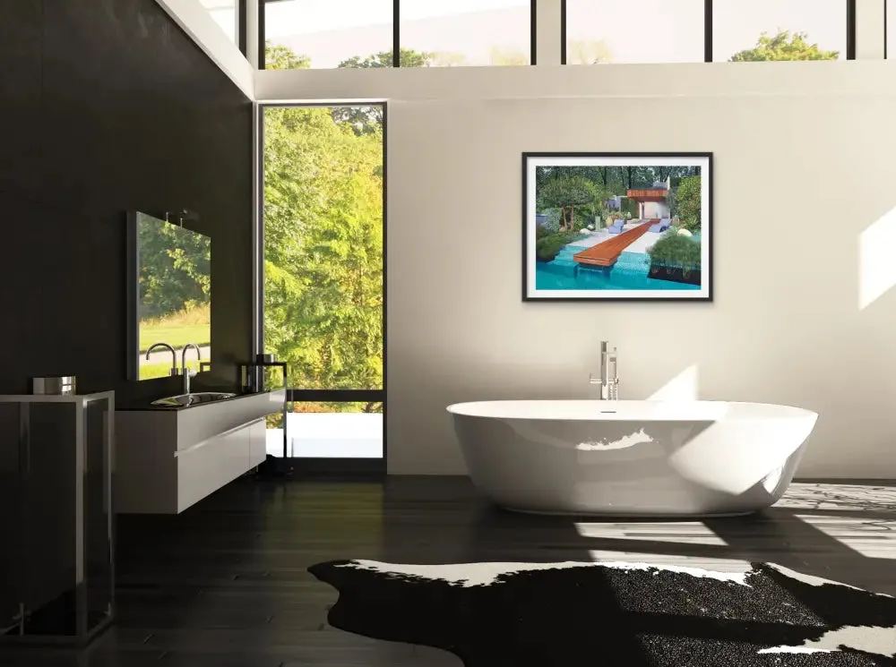Monaco Garden Signed Edition Print