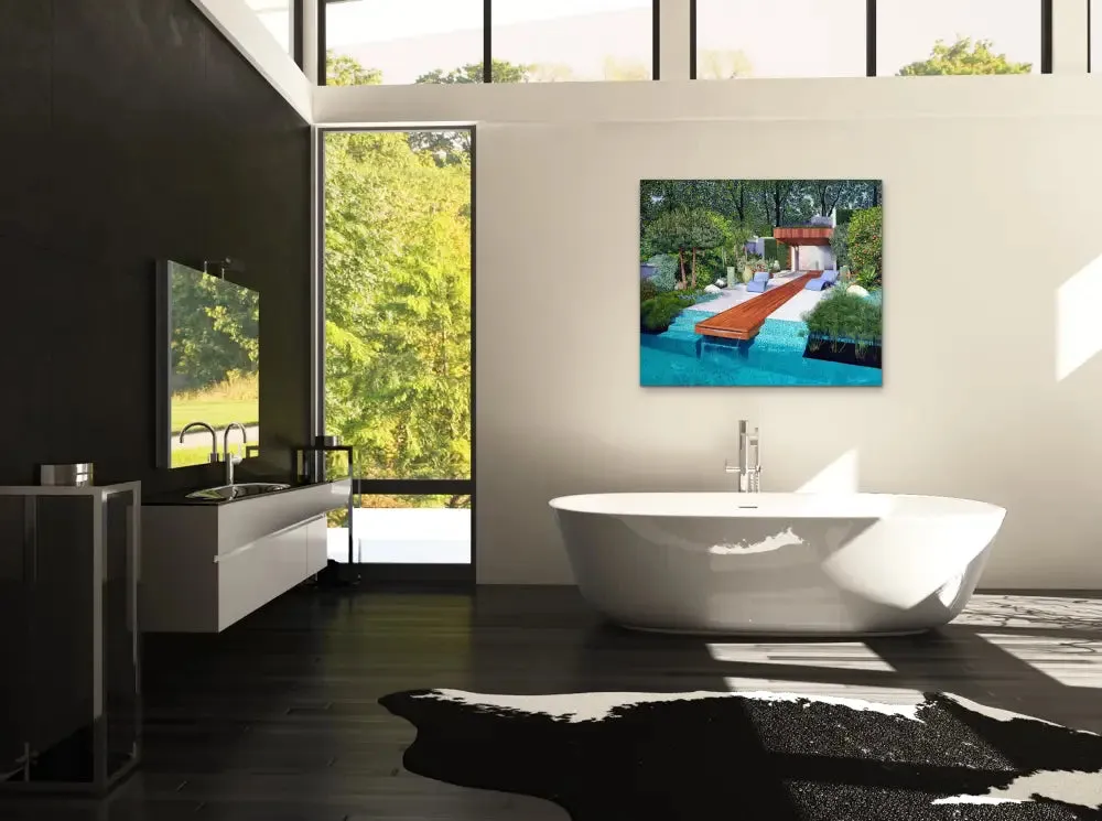 Monaco Garden Signed Edition Print