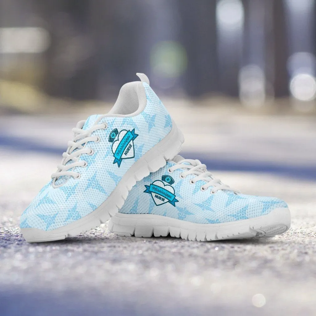 MS Nurse Blue Running Shoes