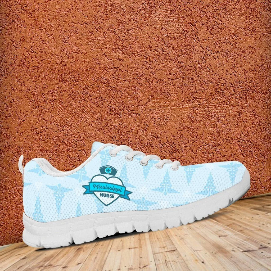 MS Nurse Blue Running Shoes