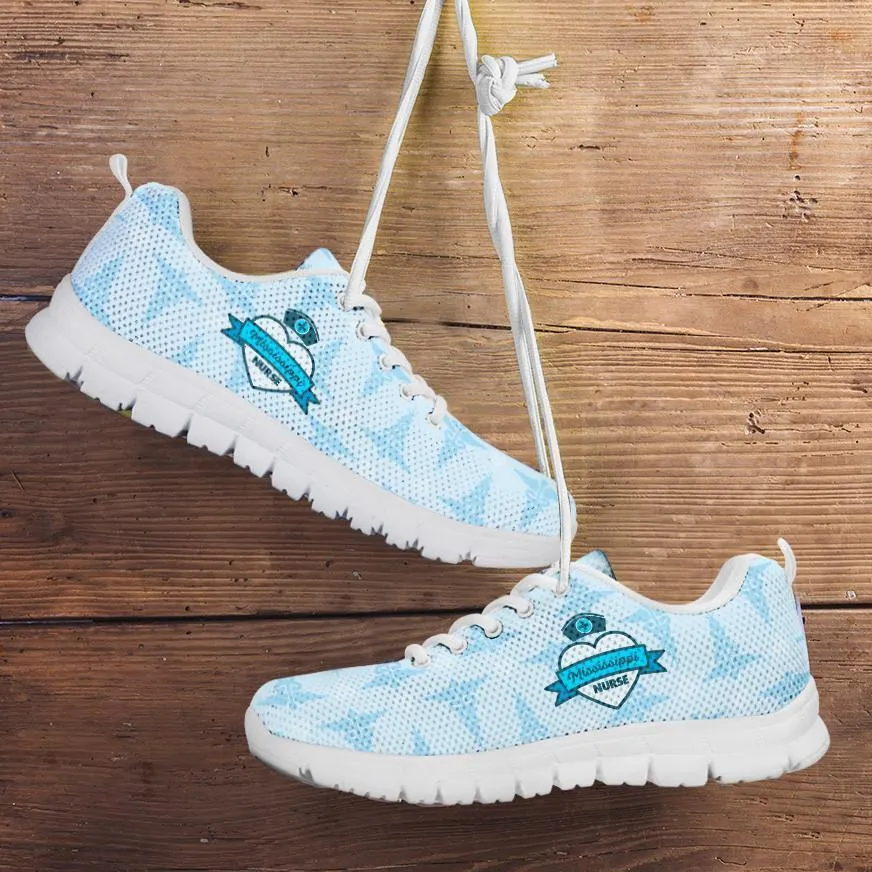 MS Nurse Blue Running Shoes
