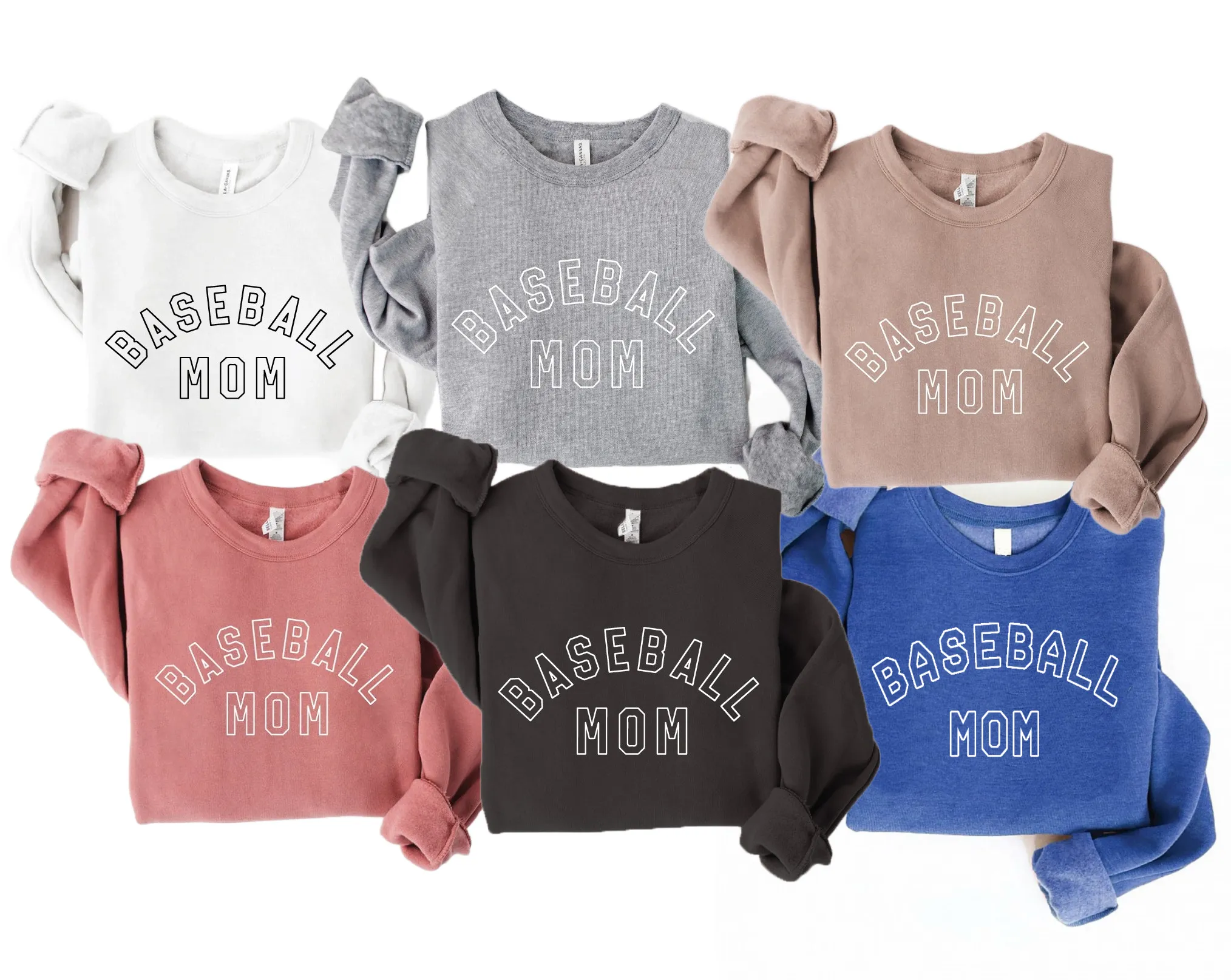 Multiple colors - Baseball Mom Quality Softstyle Sweatshirt/ Sports Mom Sweatshirt/ Baseball Mom