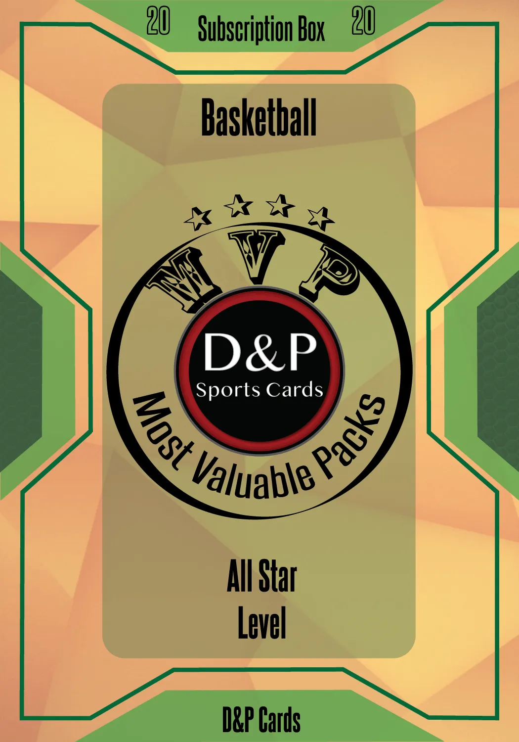MVP Subscription Box - Basketball - All Star Level - One Time Purchase