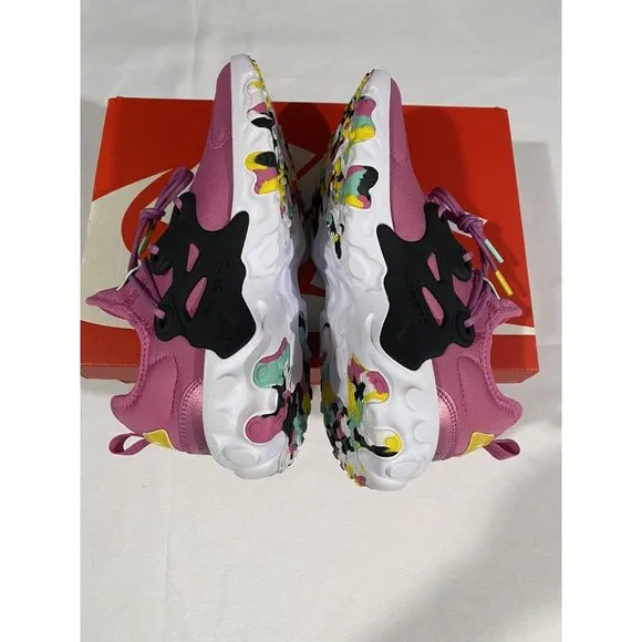New Youth Size 6.5Y Pink Nike React Presto MC (GS) Running Shoes CD8138 600