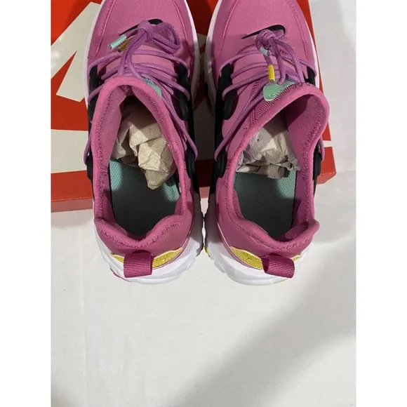 New Youth Size 6.5Y Pink Nike React Presto MC (GS) Running Shoes CD8138 600