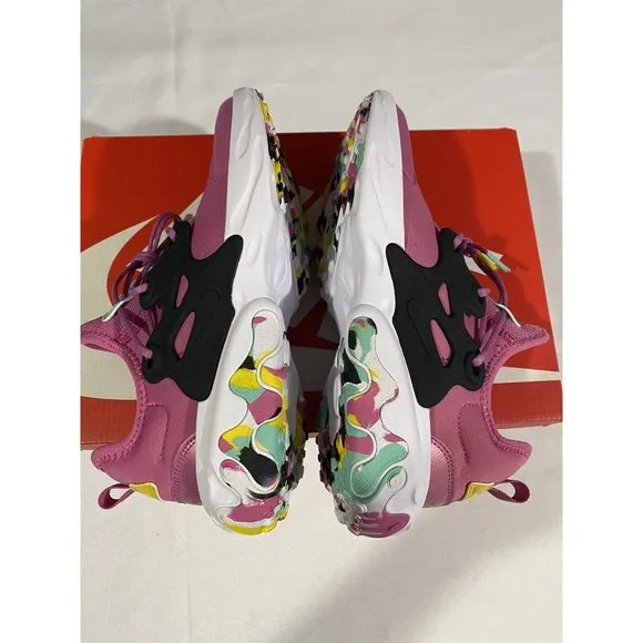 New Youth Size 6.5Y Pink Nike React Presto MC (GS) Running Shoes CD8138 600