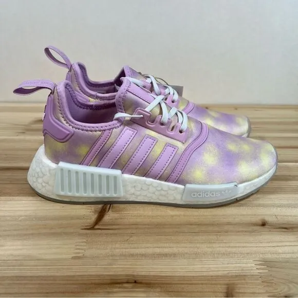 New Adidas NMD r1 J Running Originals Shoes Womens 5.5 Mens 4.5 Bliss Lilac