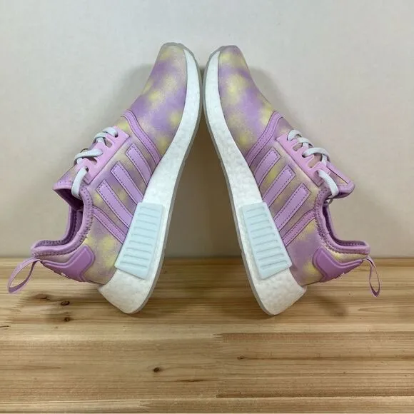 New Adidas NMD r1 J Running Originals Shoes Womens 5.5 Mens 4.5 Bliss Lilac