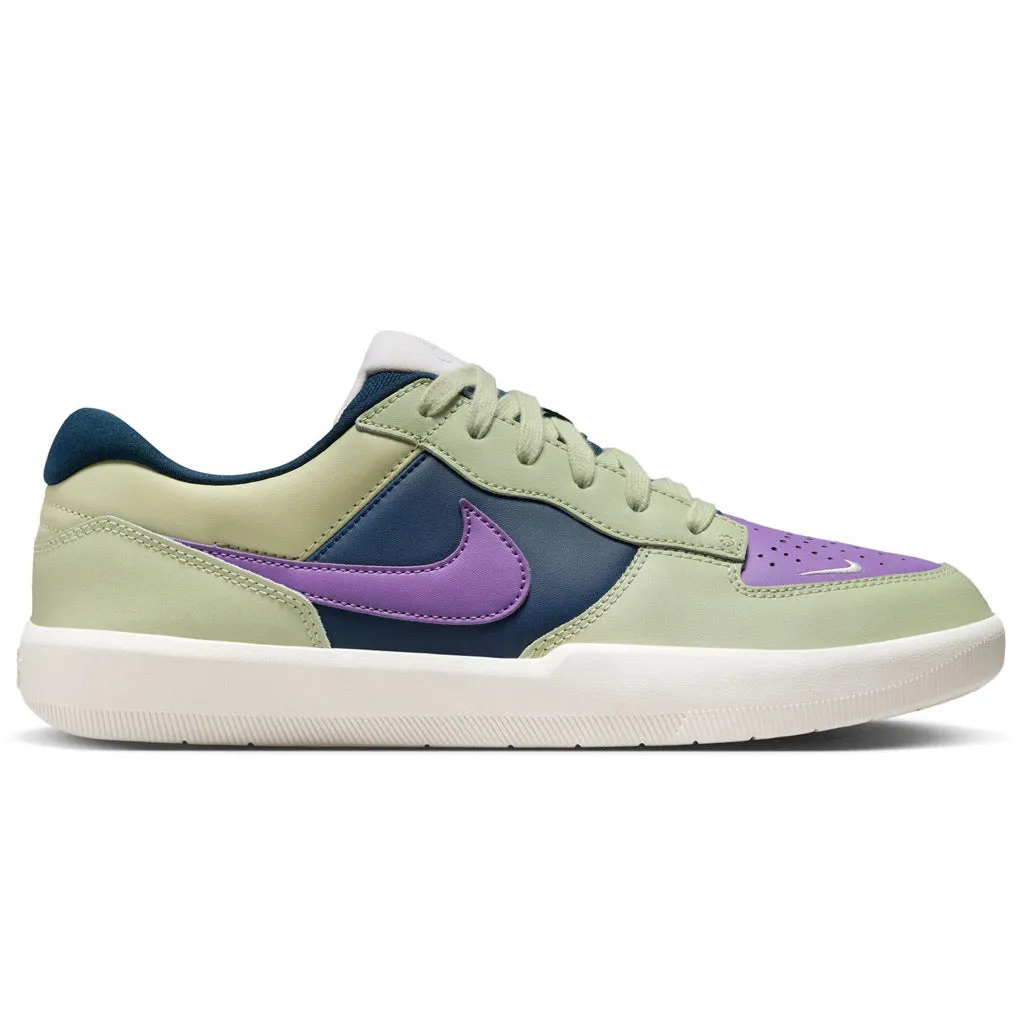 NIKE SB FORCE 58 PREMIUM - OLIVE AURA/BLACK RASPBERRY-ARMORY NAVY