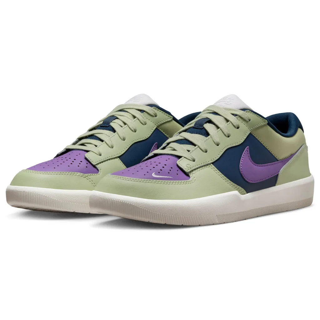 NIKE SB FORCE 58 PREMIUM - OLIVE AURA/BLACK RASPBERRY-ARMORY NAVY