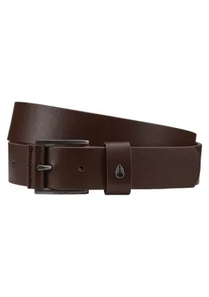 Nixon Americana Vegan Belt - Brown