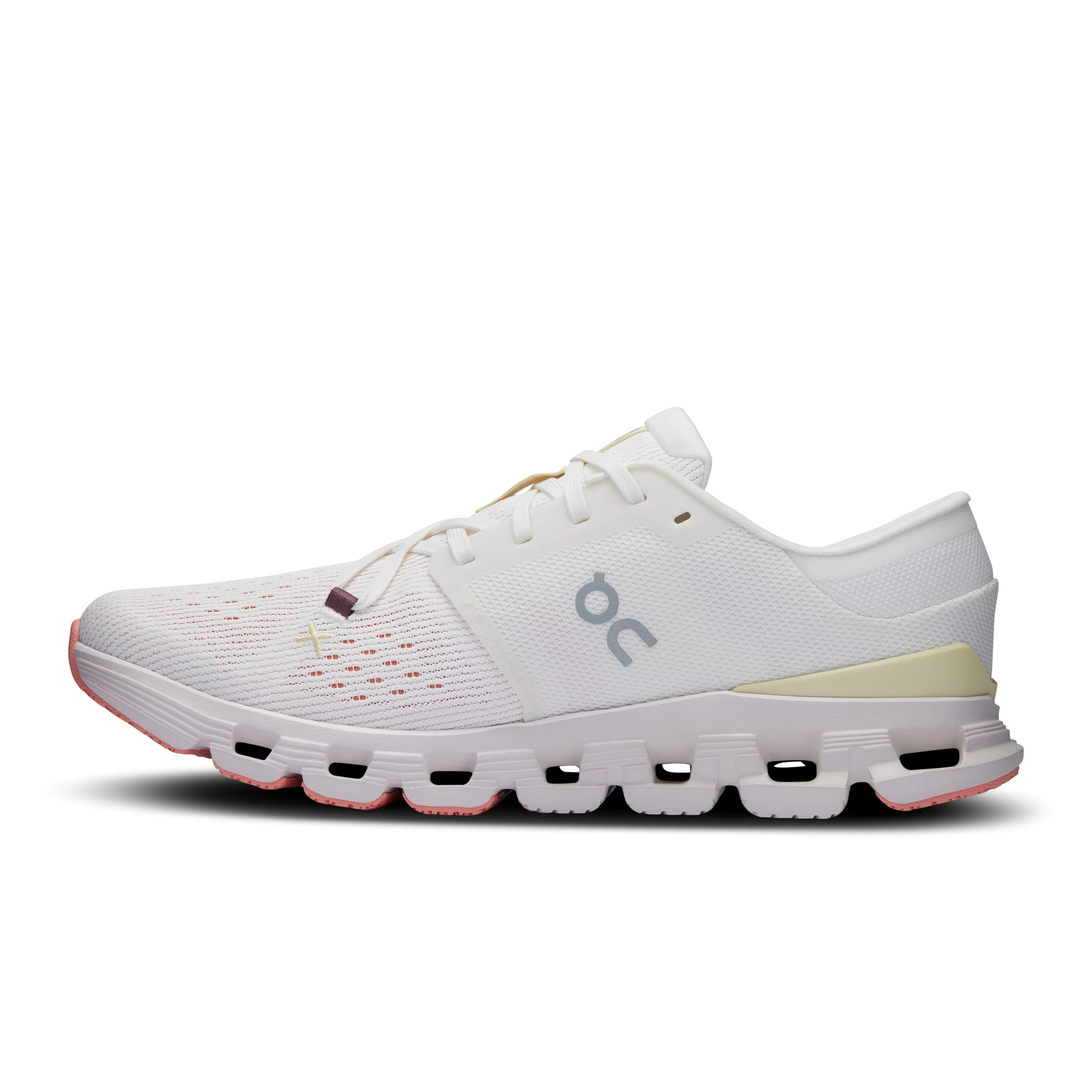 On Running Women's Cloud X4 Sneaker in Ivory/Sand