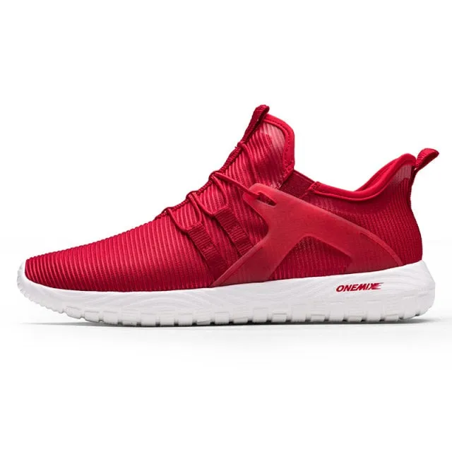 ONEMIX Running Shoes Lightweight Breathable Mesh Soft Sneakers