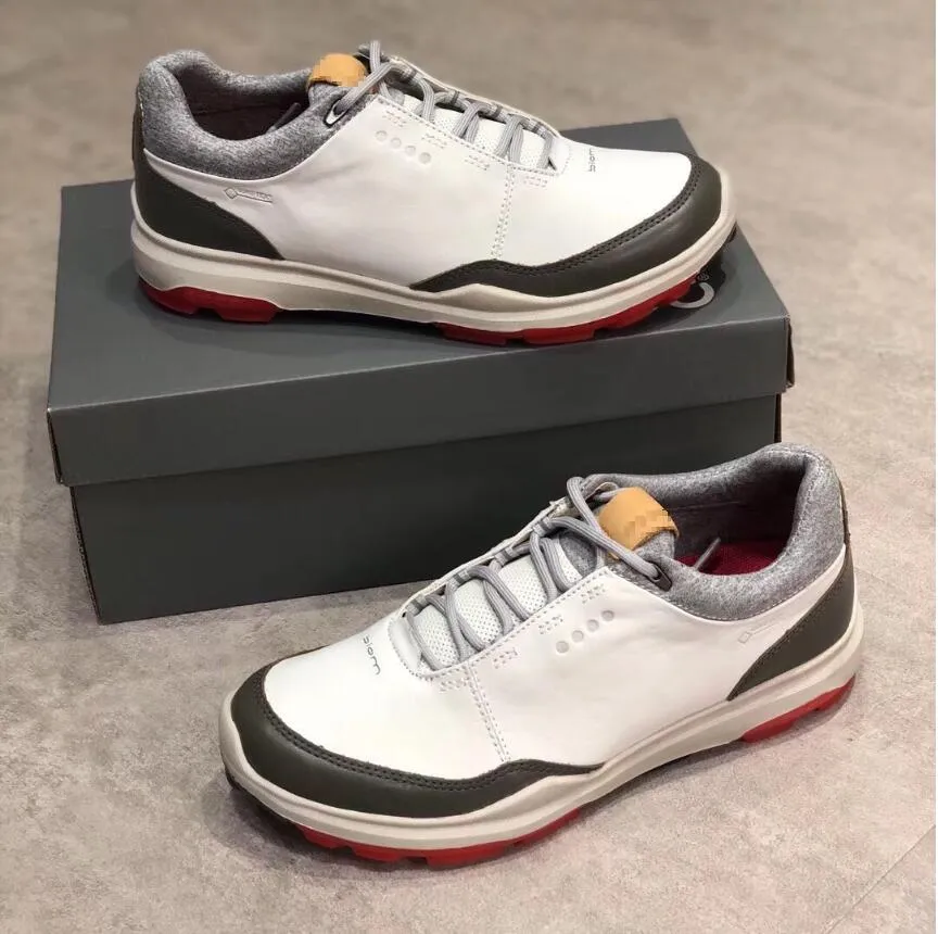 Original Men Casual Shoes Golf Shoes Men Elastic Band Walking Men Leather Shoes