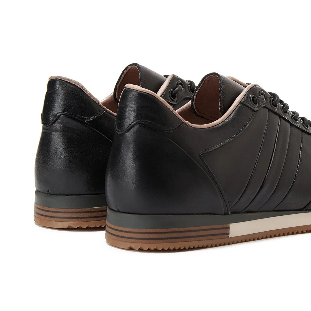PATINA Causal Leather Shoes Men 900-01-BLK