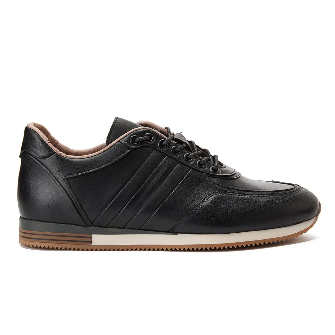 PATINA Causal Leather Shoes Men 900-01-BLK