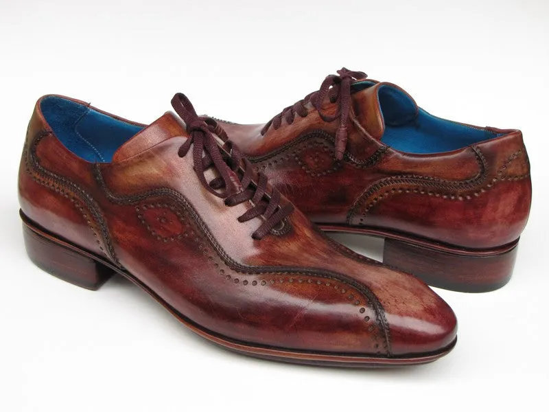 Paul Parkman Handcrafted Brown Leather Casual Shoes