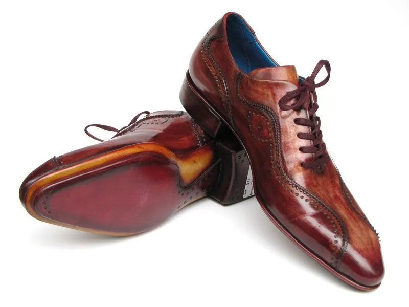 Paul Parkman Handcrafted Brown Leather Casual Shoes