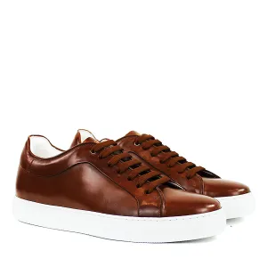 Paul Smith - Basso Leather Trainers in Tan