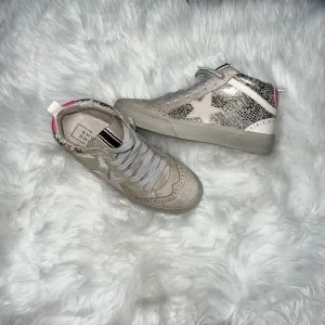 Paulina Gold Snake Skin