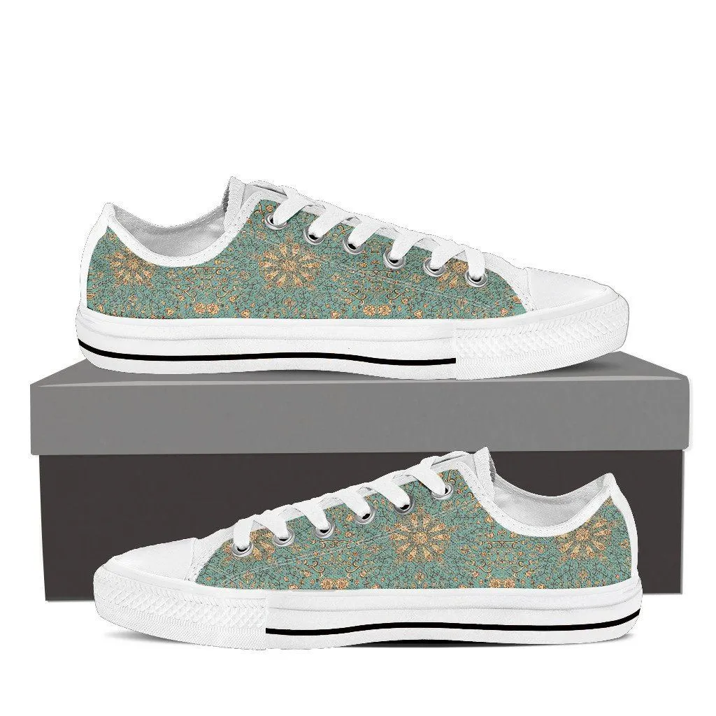 Peaceful Mandala Low Top