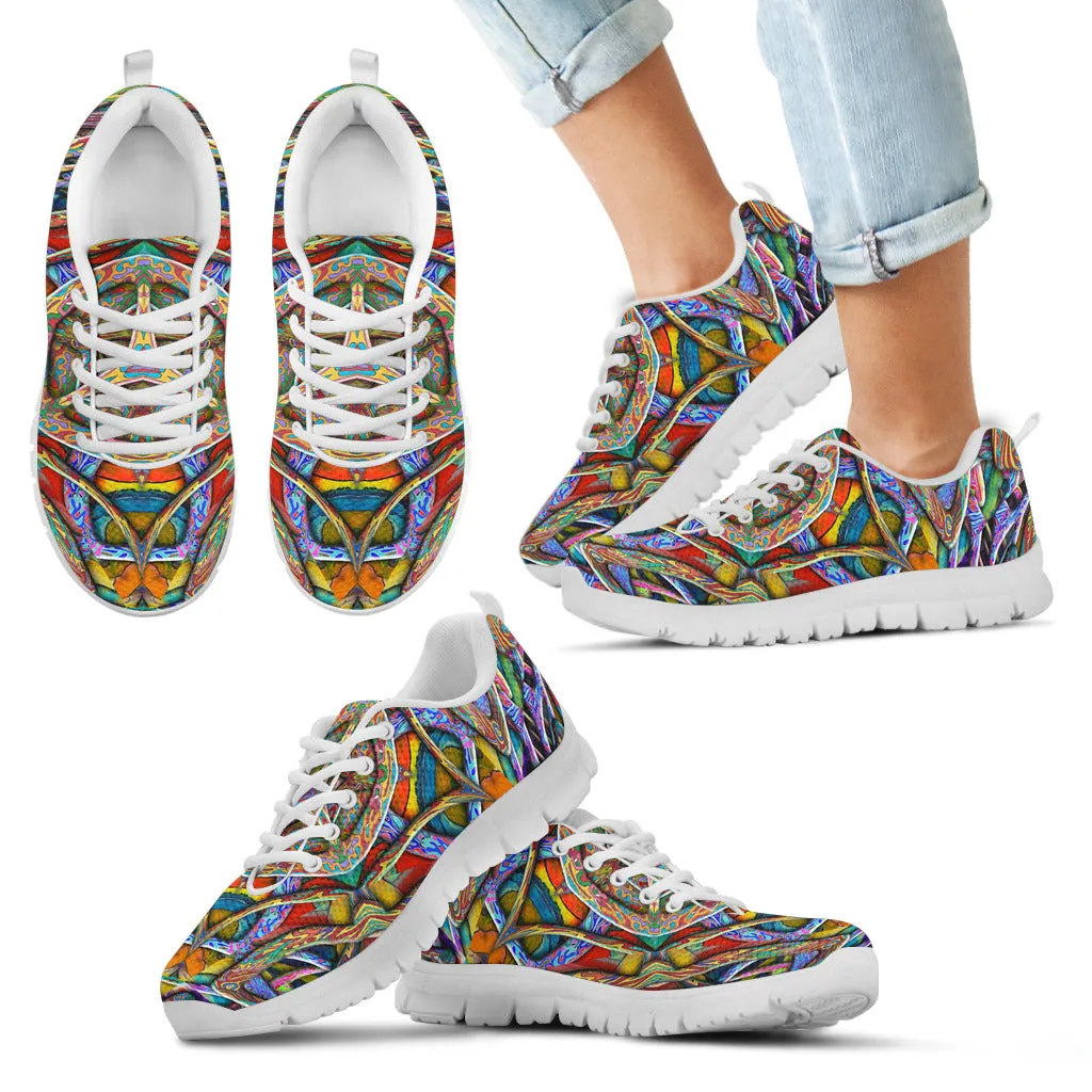 Psychedelic Art Running Shoes