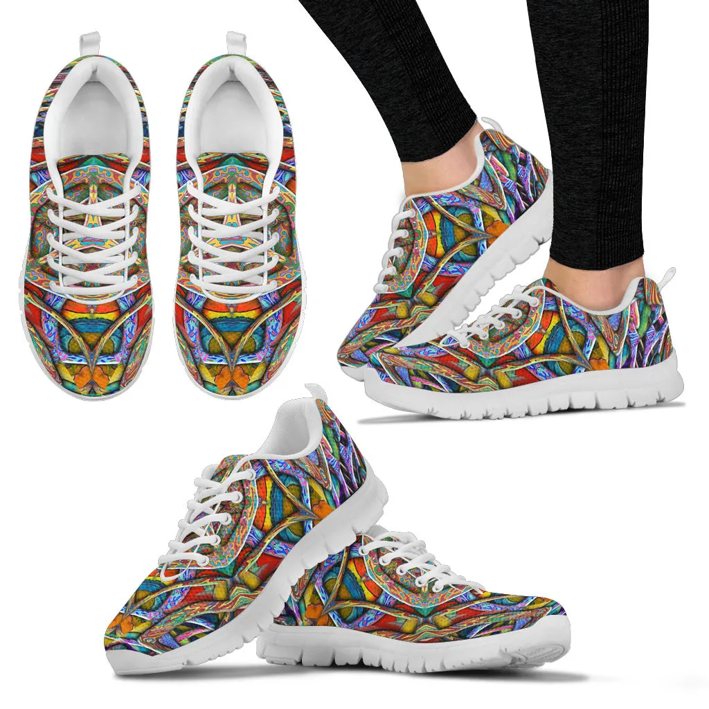 Psychedelic Art Running Shoes