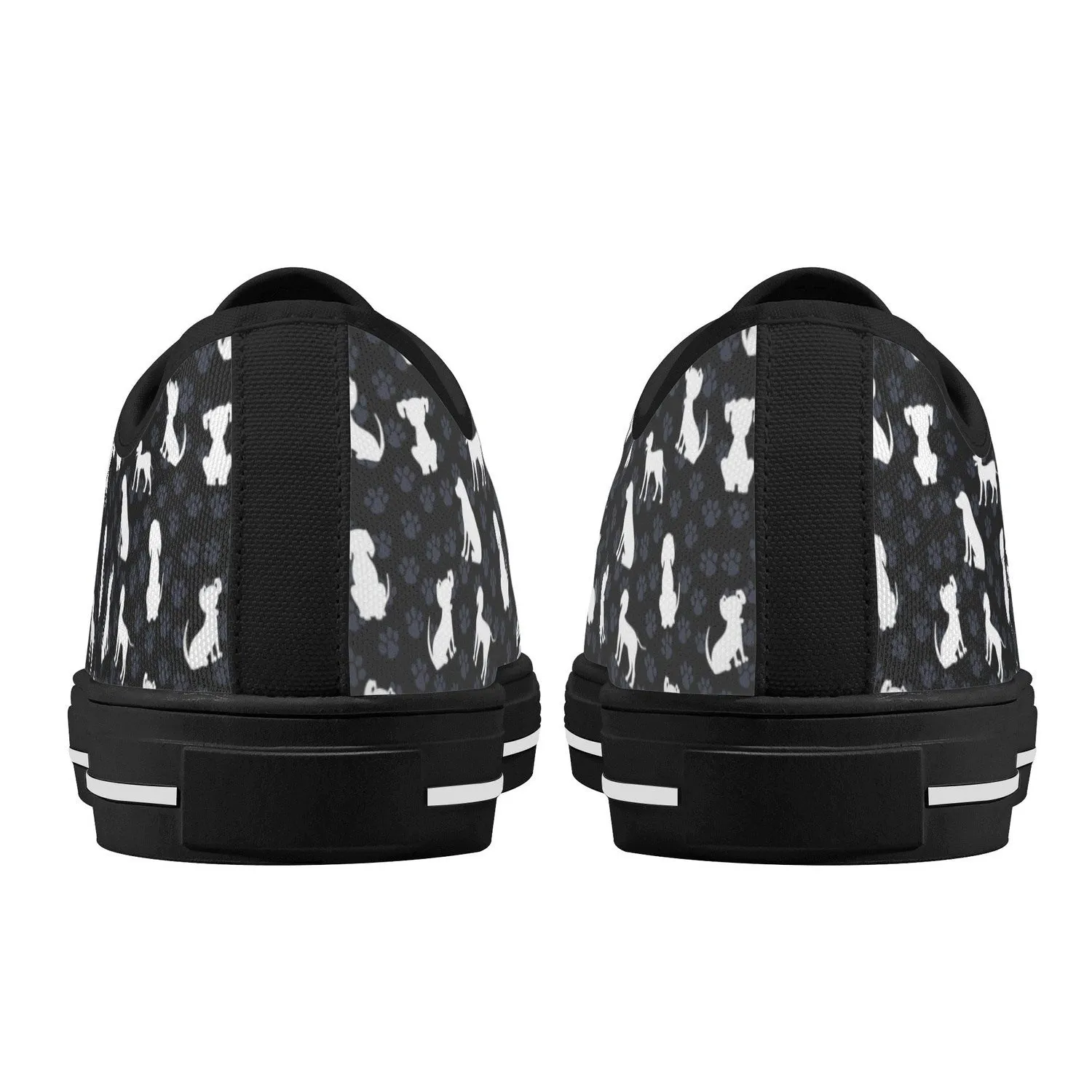 Puppies Womens Low Top Canvas Shoes
