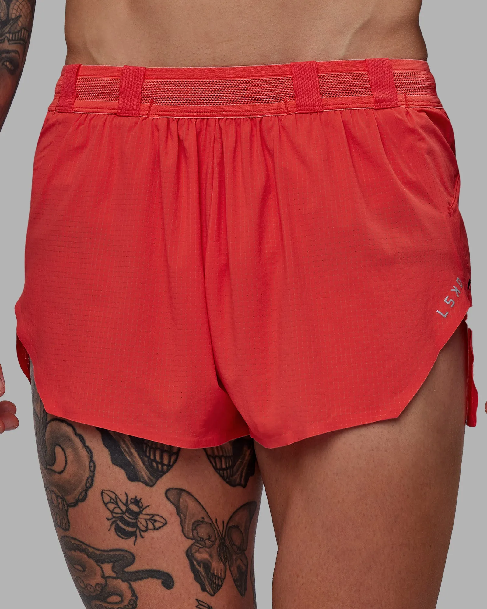Race Day 3" Lined Running Shorts - Cayenne