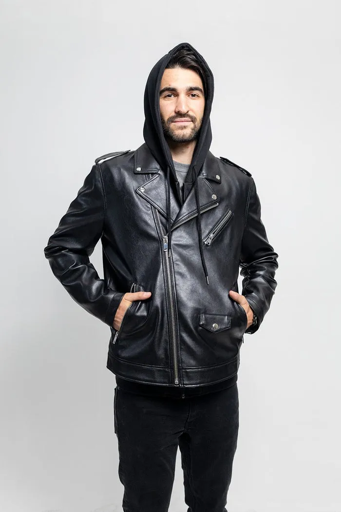 Ralph - Men's Vegan Faux Leather Jacket