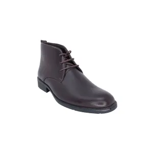 Robert Faux Leather Brown Ankle Dress Shoes