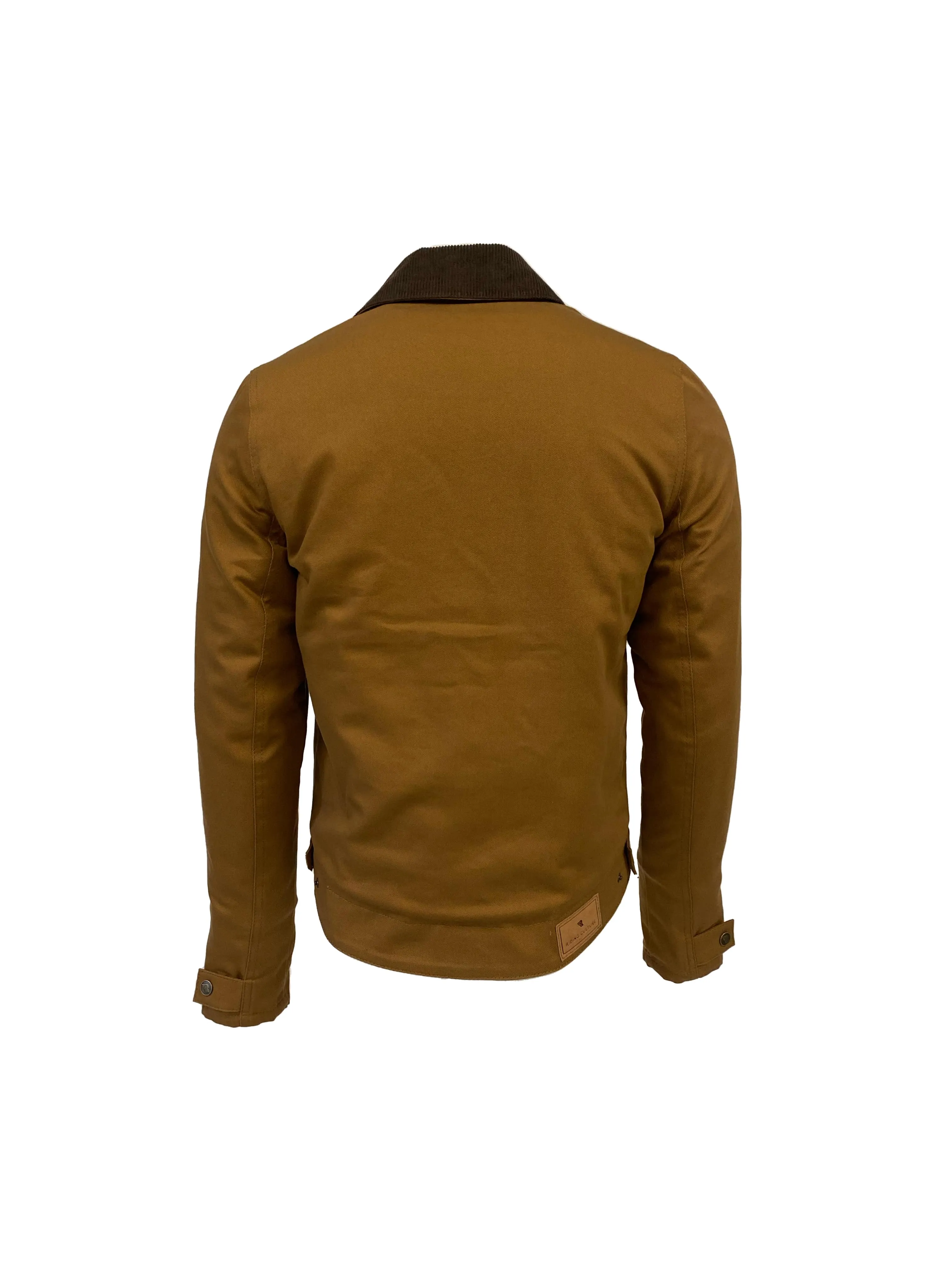 ROKKER CANVAS JACKET - TOBACCO BROWN