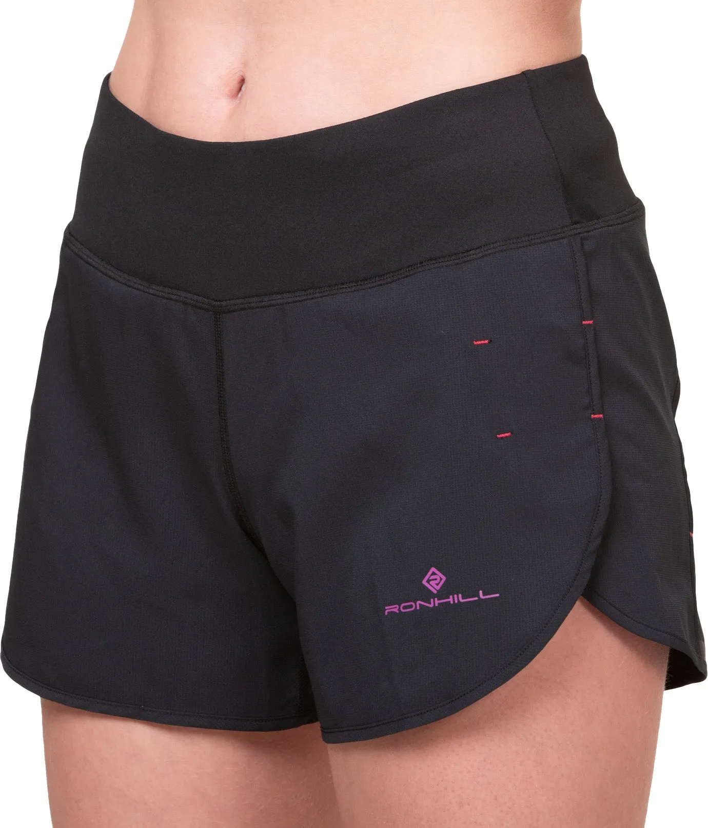 Ronhill Tech 4.5 Inch Womens Running Shorts - Black
