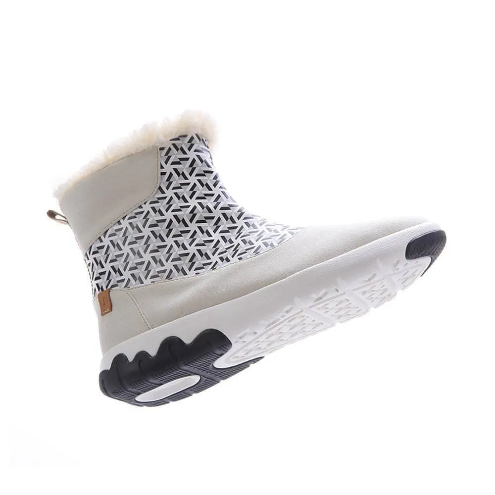 Rotterdam Boots White Kids