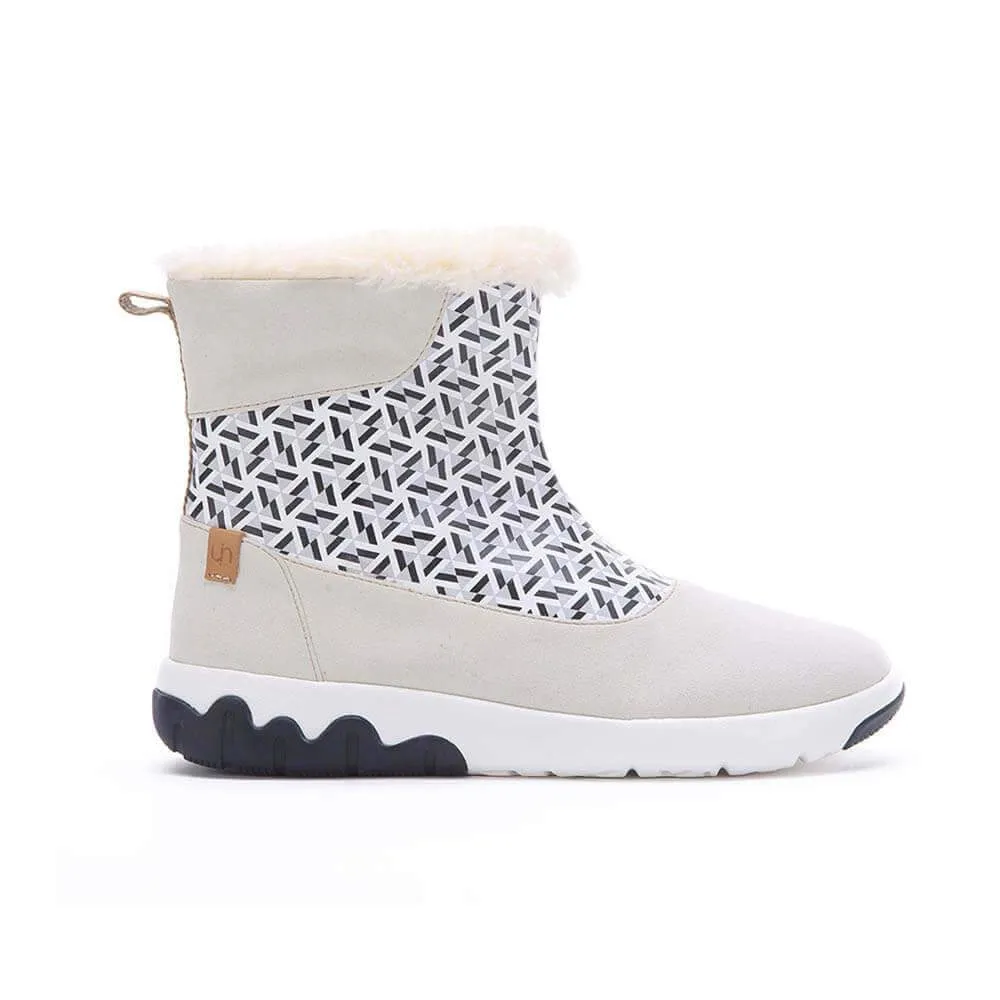 Rotterdam Boots White Kids