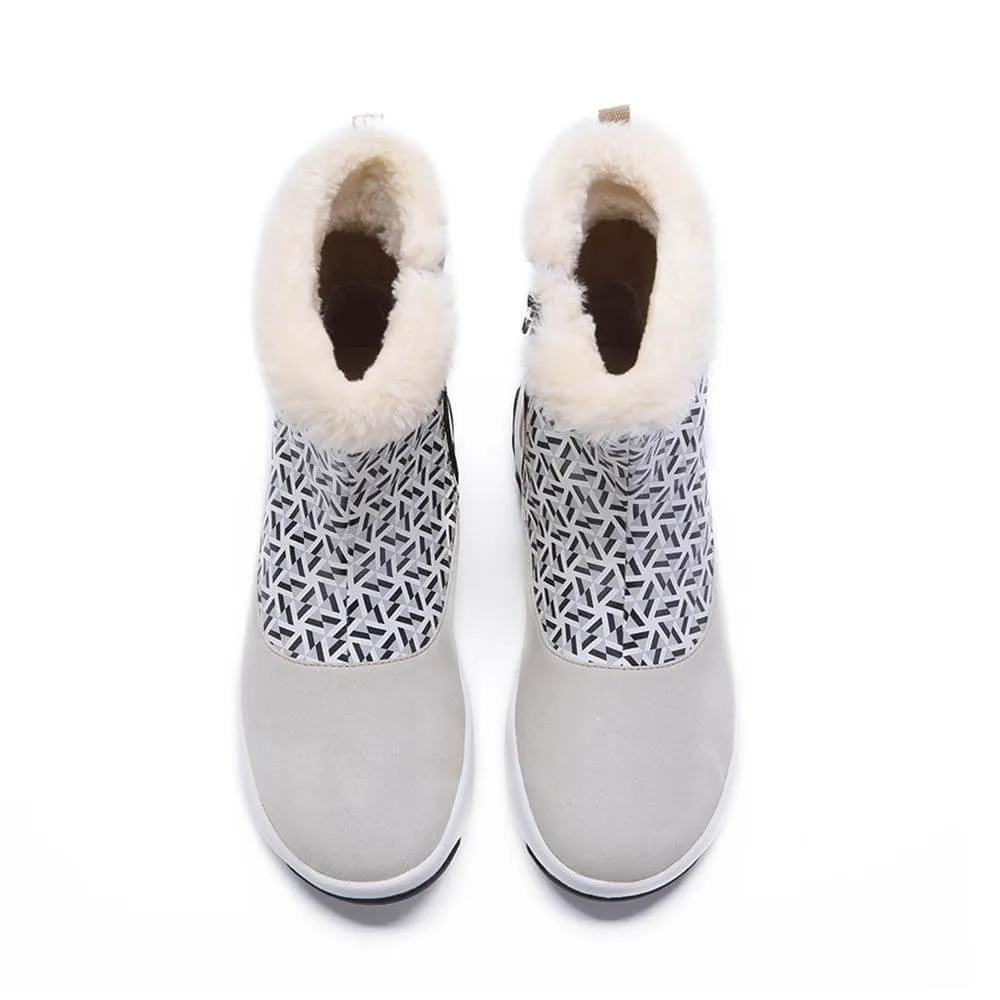 Rotterdam Boots White Kids