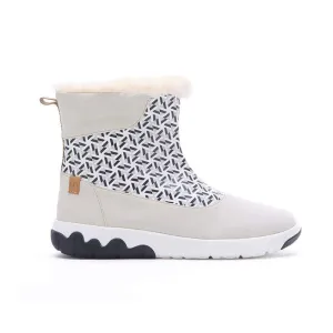 Rotterdam Boots White Kids
