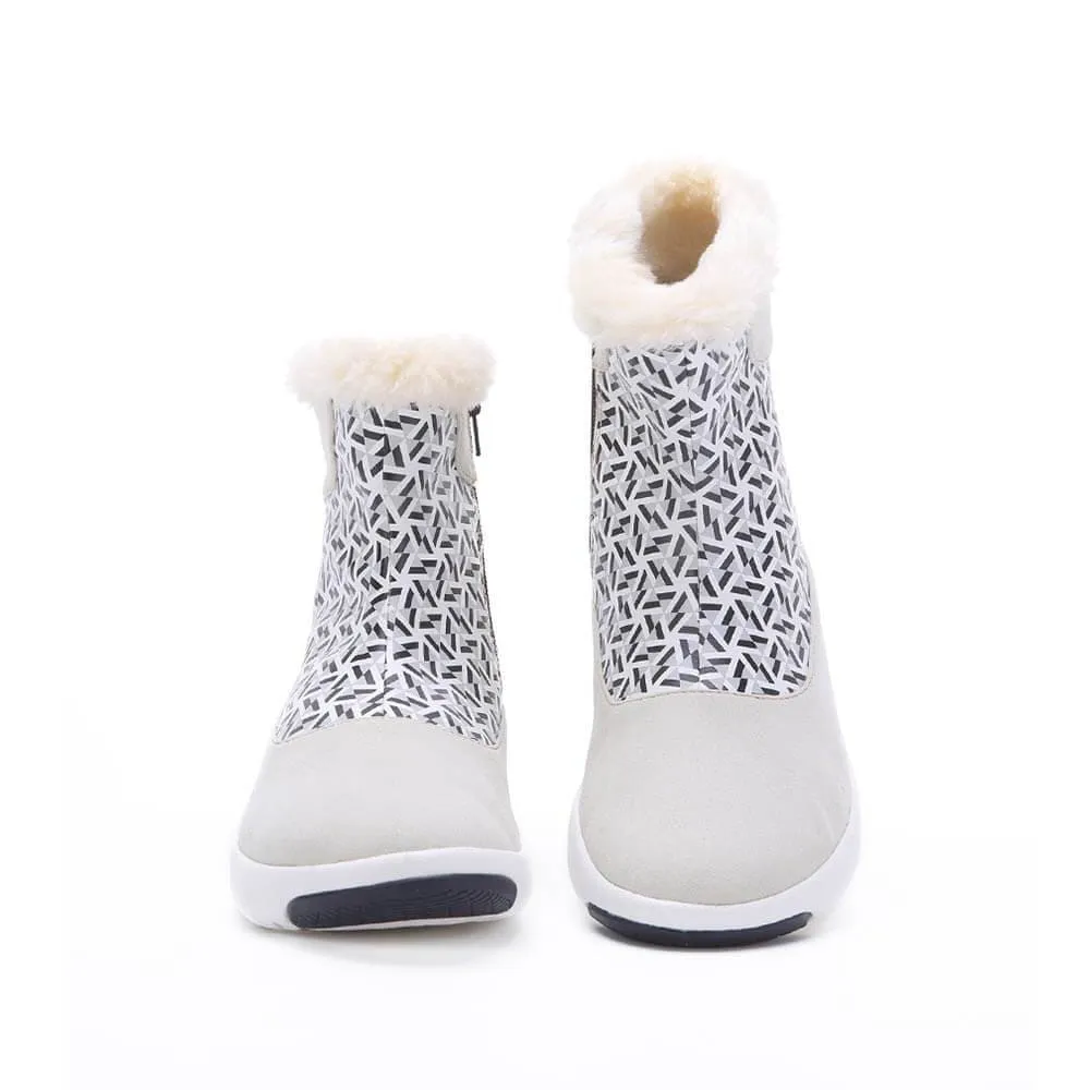 Rotterdam Boots White Kids