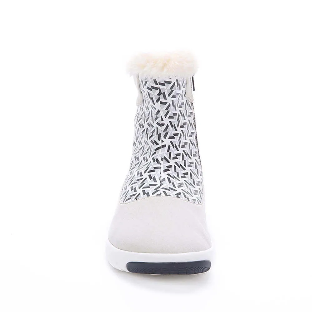 Rotterdam Boots White Kids