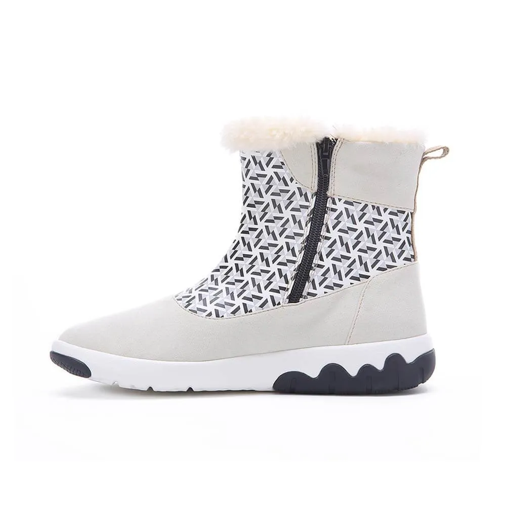 Rotterdam Boots White Kids